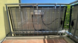 Solar-Hook Befestigungssystem für Balkonanlagen