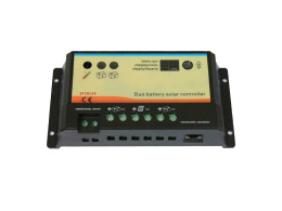 Laderegler EPSolar PWM EPIPDB-Com 12-24V 20A f&uuml;r 2 verschiedene Batterien