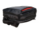 Solar Rucksack - Nero - 30l mit 10W Modul mit USB / DC Anschluss 10W Farbe: schwarz-rot
