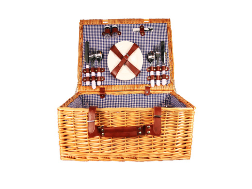 Picknickkorb "Lord" für 4 Personen mit Picknickdecke