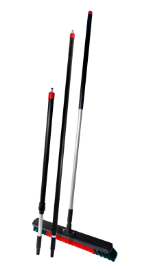 Beko Aluminium-Teleskopstiel mit Wasserdurchlauf, kurz inkl. 1/2" Schnellkupplung