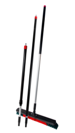 Beko Aluminium-Teleskopstiel mit Wasserdurchlauf, lang inkl. 1/2&quot; Schnellkupplung